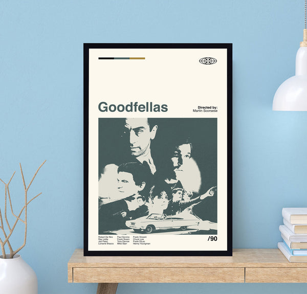 Goodfellas Movie, Martin Scorsese, Wall Art Print, Minimalist Movie, Modern Vintage, Minimalist Poster, Vintage Poster, Birthday Gifts 1702523531