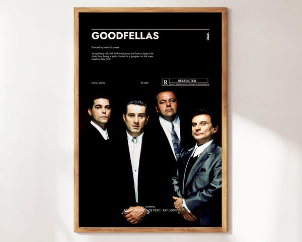 Goodfellas Poster  Art Print  Movie Posters  Gift for Movie lovers 1301334353