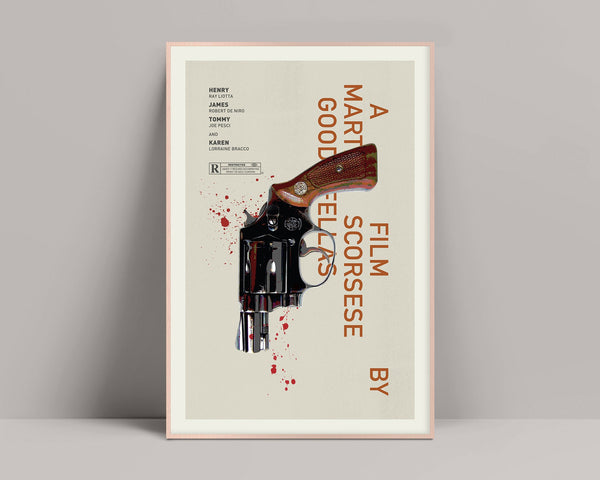 Goodfellas Poster, Minimalist Poster, Martin Scorsese, Robert De Niro, Joe Pesci, Ray Leotta, Goodfellas, Wiseguy, Taxi Driver, Casino Movie 864437873