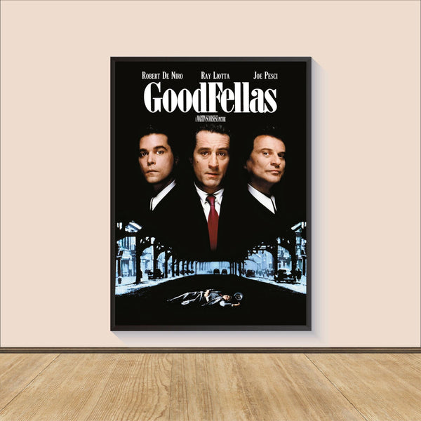 Goodfellas (1990) Vintage Movie Poster Print, Canvas Wall Art, Room Decor, Movie Art, Gifts for HimHer, Wall Art Print, Vintage Film Art 1569810941