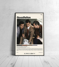 Goodfellas  Martin Scorsese, Minimalist Movie Poster, Vintage Retro Art Print, Custom Poster, Wall Art Print, Home Decor 1006048303