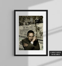 Gordon Gekko Wall Art Print - Wall St Film Poster - Remastered 1377822820
