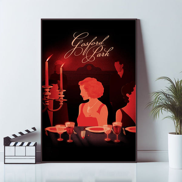 Gosford Park Movie Poster, Wall Art Prints, Art Poster, Canvas Material Gift, Keepsake, Home Decor, Live Room Wall Art 1597204161