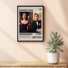 Gossip Girl Poster, Stephanie Savage, Minimalist Tv Series, Vintage Retro Art Print, Tv Show Poster 1