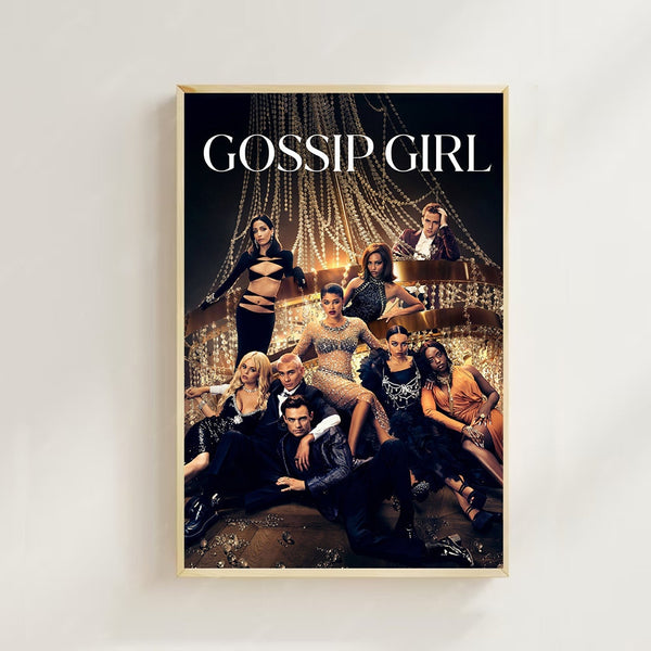 Gossip Girl (2007)- Movie  Poster (Regular Style) Art Prints,Home Decor, Art Poster for Gift，Canvas Poster 1576204538
