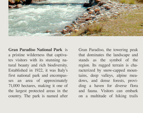 Gran Paradiso National Park Wall Art Poster Poster Italy Gran Paradiso National Park Black White Poster  Gift 1699749149