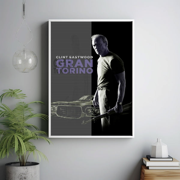 Gran Torino Poster Art Print Movie Posters Gift for Movie lovers