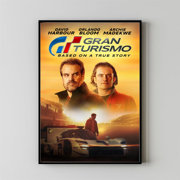 Gran Turismo Movie Poster Art Print Movie Posters Gift for Movie lovers
