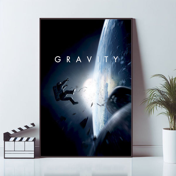 Gravity, Movie Poster, Wall Art Prints, Art Poster, Canvas Material Gift, Keepsake, Home Decor, Live Room Wall Art 1587672305