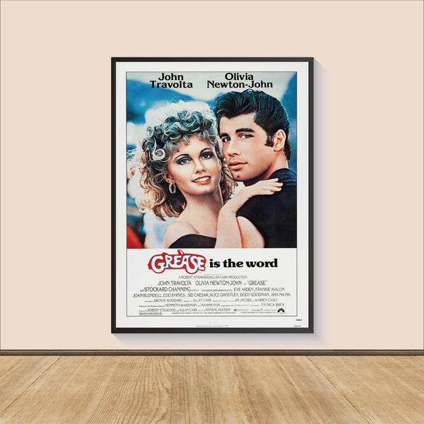 Grease 1978 Movie Poster Print, Canvas Wall Art, Room Decor, Movie Art, Gifts for HimHer, Wall Art Print, Art Poster For Gift, Movie Print 1570549711
