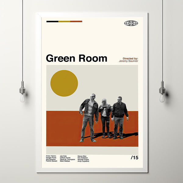 Green Room Poster, Green Room Movie, Jeremy Saulnier, Minimalist Poster, Minimalist Wall Art, Home Decor, Custom Poster, Wall Art