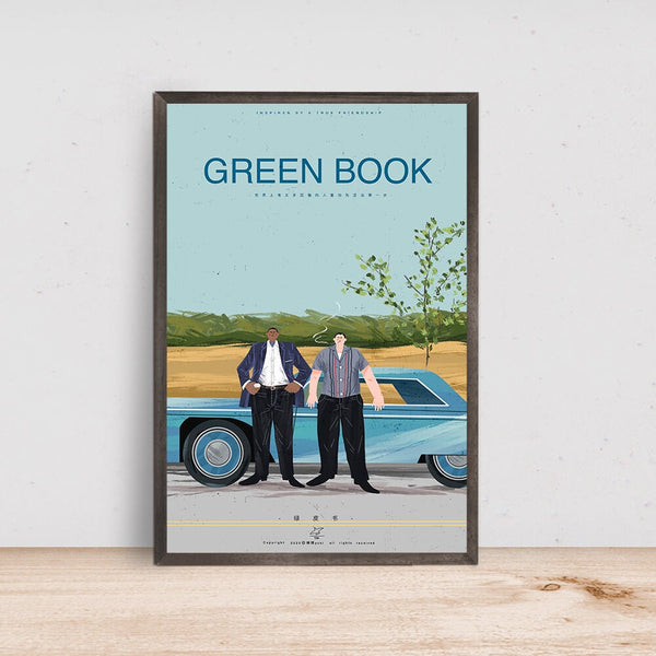 Green Book Movie Poster, Room Decor, Home Decor, Art Poster for Gift 1606062411