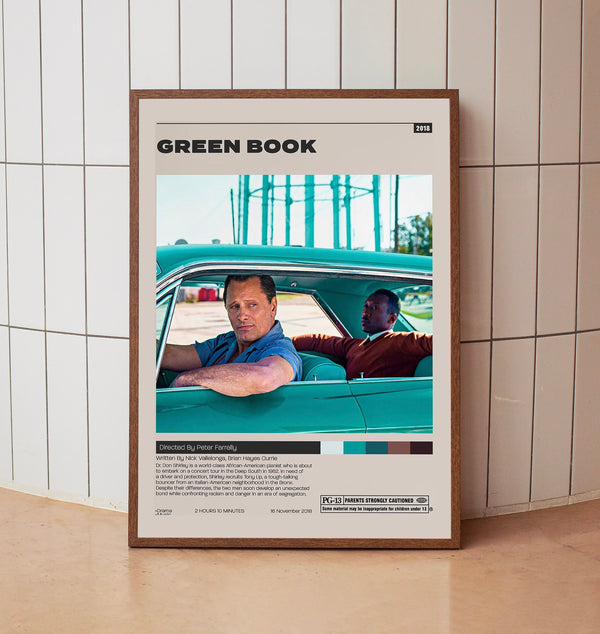 Green Book Poster, Peter Farrelly, Minimalist Tv Series, Tv Series