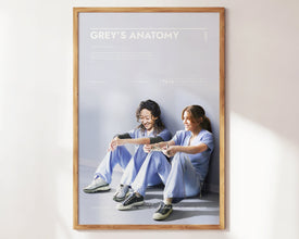 Grey's Anatomy Poster  Art Print  Movie Posters  TV Posters  Gift for Movie lovers 1287308890