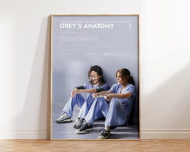 Grey's Anatomy Poster  Art Print  Movie Posters  TV Posters  Gift for Movie lovers 1287308890