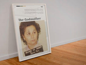 Griselda Blanco Godmother Poster Wall Art Black Widow Criminal Medellin Cartel Dama de la Mafia  Poster  Art Gift 1550265688