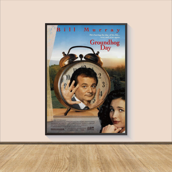Groundhog Day Movie Poster Print, Canvas Wall Art, Room Decor, Movie Art, Gifts for HimHer, Wall Art Print, Art Poster For Gift 1568861176