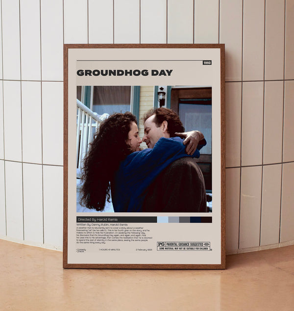 Groundhog Day Poster,Harold Ramis, Minimalist Tv Series, Tv Series