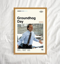 Groundhog Day Poster, Groundhog Day Print, Harold Ramis, Midcentury Art, Minimalist Art, Movie Poster, Vintage Poster, Wall Decor 1732761867
