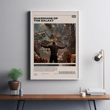 Guardians of the Galaxy, James Gunn, Minimalist Movie Poster, Vintage Retro Art Print