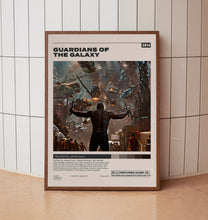 Guardians of the Galaxy, James Gunn, Minimalist Movie Poster, Vintage Retro Art Print