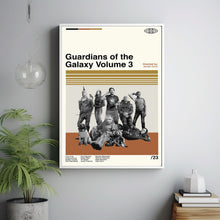 Guardians of the Galaxy Volume 3 Poster, Guardians of the Galaxy Film, Classic Poster, Retro Movie posters, Minimal Art, Modern Vintage 1