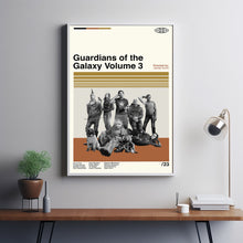 Guardians of the Galaxy Volume 3 Poster, Guardians of the Galaxy Film, Classic Poster, Retro Movie posters, Minimal Art, Modern Vintage 1