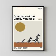 Guardians of the Galaxy Volume 3 Poster, Guardians of the Galaxy Film, Classic Poster, Retro Movie posters, Minimal Art, Modern Vintage (5)