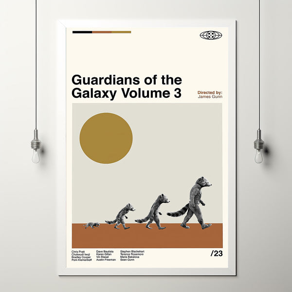 Guardians of the Galaxy Volume 3 Poster, Guardians of the Galaxy Film, Classic Poster, Retro Movie posters, Minimal Art, Modern Vintage (5)