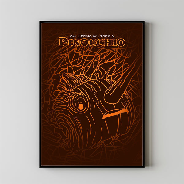 Guillermo del Toro's Pinocchio (2022) Poster Art Print Movie Posters Gift for Movie lovers 4