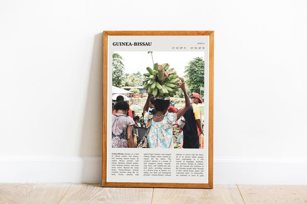 Guinea-Bissau Print Africa Wall Art Poster Guinea-Bissau Poster  Black White Poster  Poster  Art Gift 1690230776