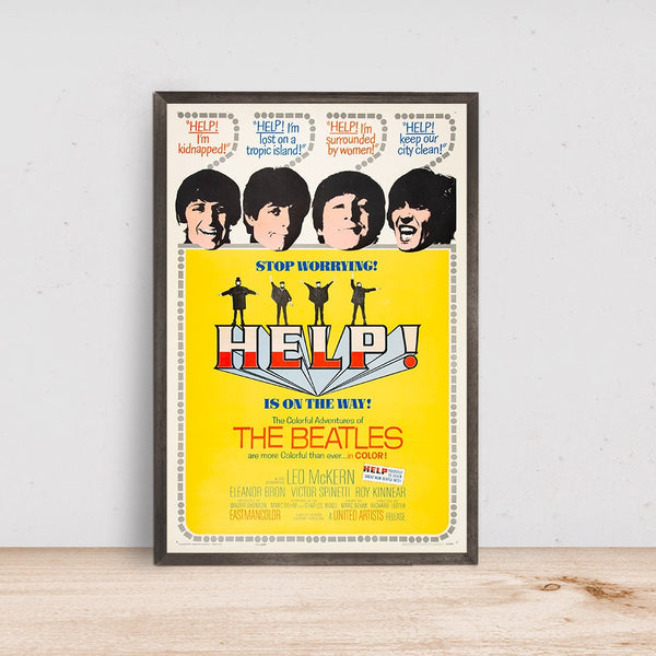 HELP Movie Poster, Room Decor, Home Decor, Art Poster for Gift 1639659424