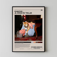 Hachi A Dog's Tale Poster,Lasse Hallström, Minimalist Tv Series, Tv Series