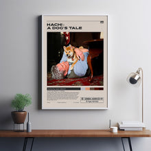 Hachi A Dog's Tale Poster,Lasse Hallström, Minimalist Tv Series, Tv Series