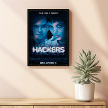 Hackers Movie Poster Print, Canvas Wall Art, Room Decor, Movie Art