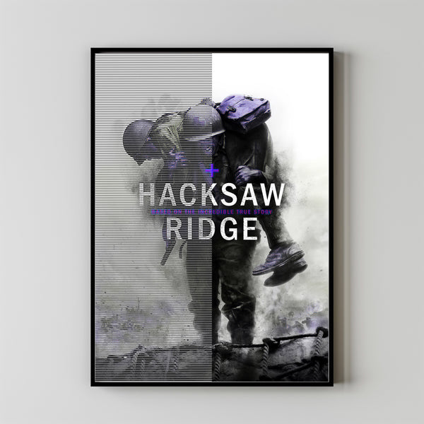 Hacksaw Ridge (2016) Poster Art Print Movie Posters Gift for Movie lovers