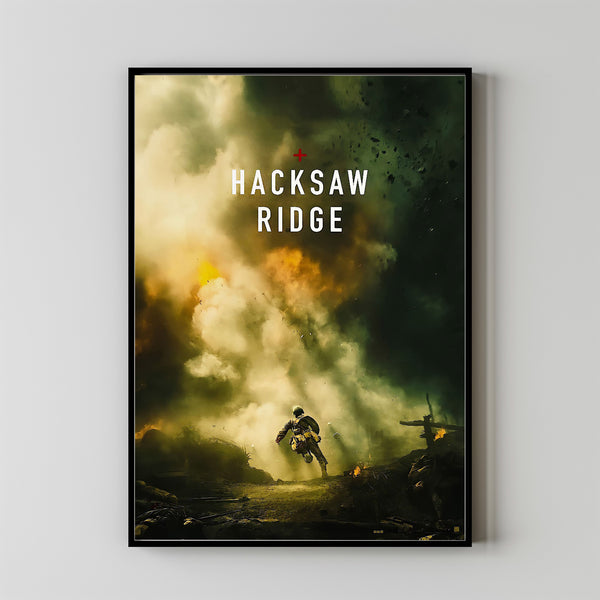 Hacksaw Ridge (2016) Poster Art Print Movie Posters Gift for Movie lovers 1