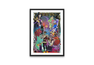 Hades Videogame Chthonic Gods Print Wall Art Poster 1579409643