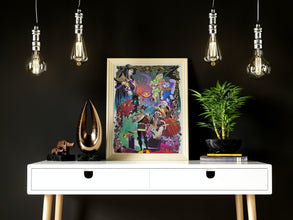 Hades Videogame Chthonic Gods Print Wall Art Poster 1579409643