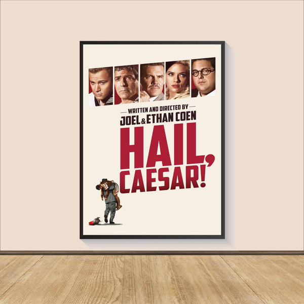 Hail Caesar Movie Poster Print, Canvas Wall Art, Room Decor, Movie Art, Gifts for HimHer, Wall Art Print, Art Poster For Gift, Movie Print 1557378904