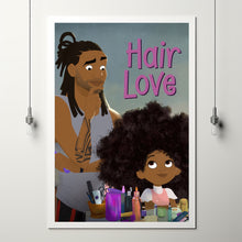 Hair Love Alternative Film Movie Print Wall Art Poster