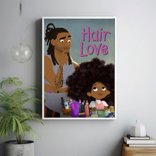 Hair Love Alternative Film Movie Print Wall Art Poster