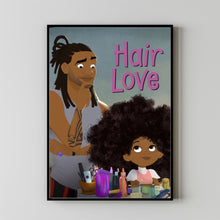 Hair Love Alternative Film Movie Print Wall Art Poster