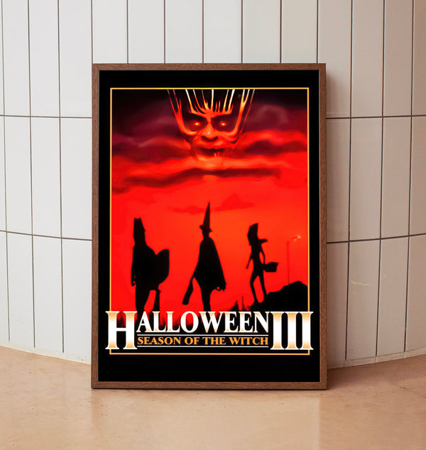 Halloween III Season of the Witch (1982)Movie  Poster, Room Decor, Home Decor, Art Poster for GiftDS12