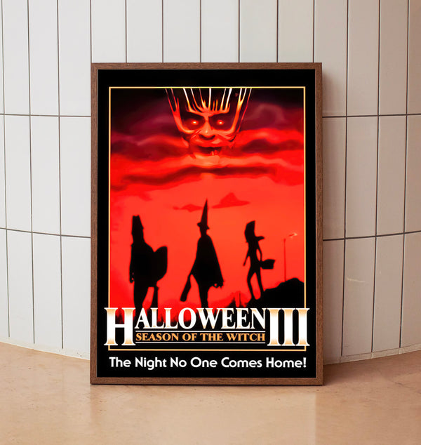 Halloween III Season of the Witch (1982)Movie  Poster, Room Decor, Home Decor, Art Poster for GiftDS52