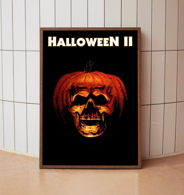 Halloween II (1981)Movie  Poster, Room Decor, Home Decor, Art Poster for GiftDS07