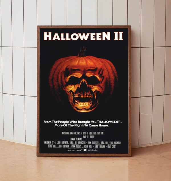 Halloween II (1981)Movie  Poster, Room Decor, Home Decor, Art Poster for GiftDS15