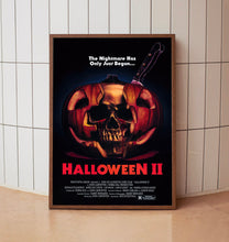 Halloween II (1981)Movie  Poster, Room Decor, Home Decor, Art Poster for GiftDS16