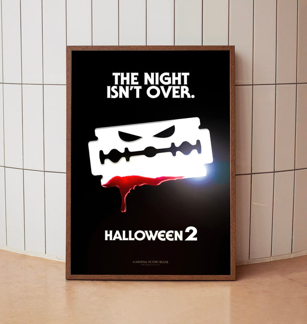 Halloween II (1981)Movie  Poster, Room Decor, Home Decor, Art Poster for GiftDS32