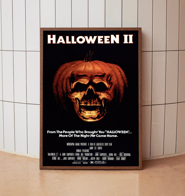 Halloween II (1981)Movie  Poster, Room Decor, Home Decor, Art Poster for GiftDS50